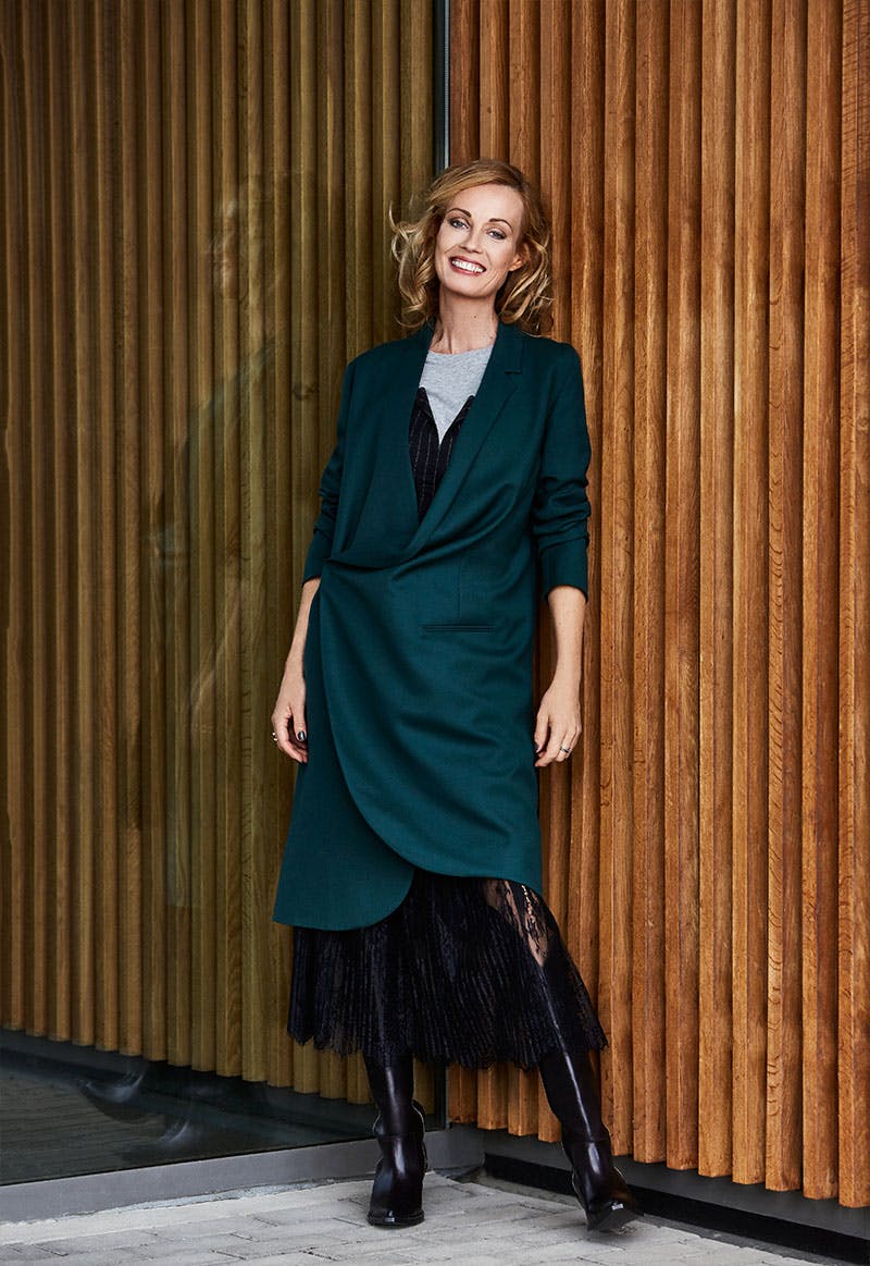 Stor blazer: